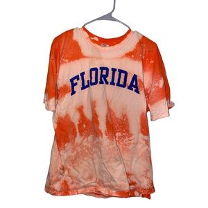 Florida Gators Bleach Dye Tee by Ruh-Ro RAGS!